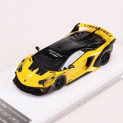 ScaleMini 1:64 Yellow Aventador LP700-4 LBWK EVO GT Model Diecast Resin Car